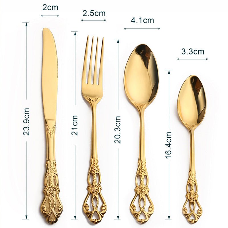 Elegance & Functionality: Stainless Steel Cutlery Set