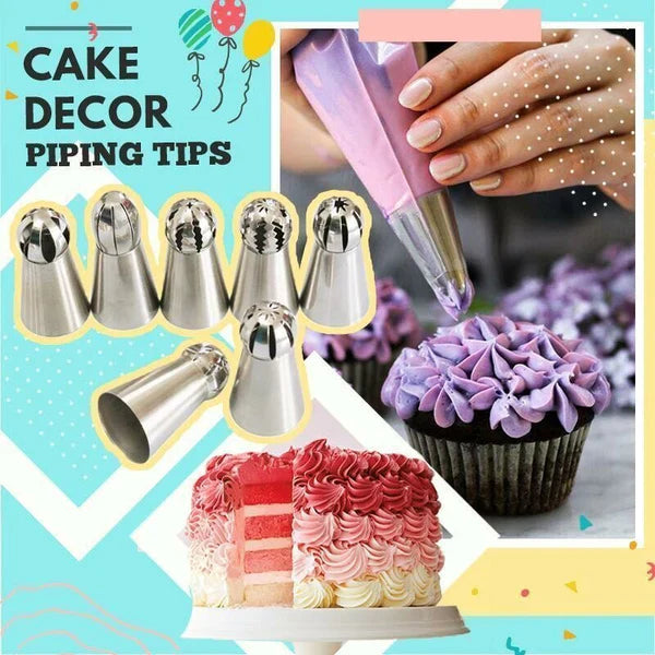 Piping Tips for Cake Decoration