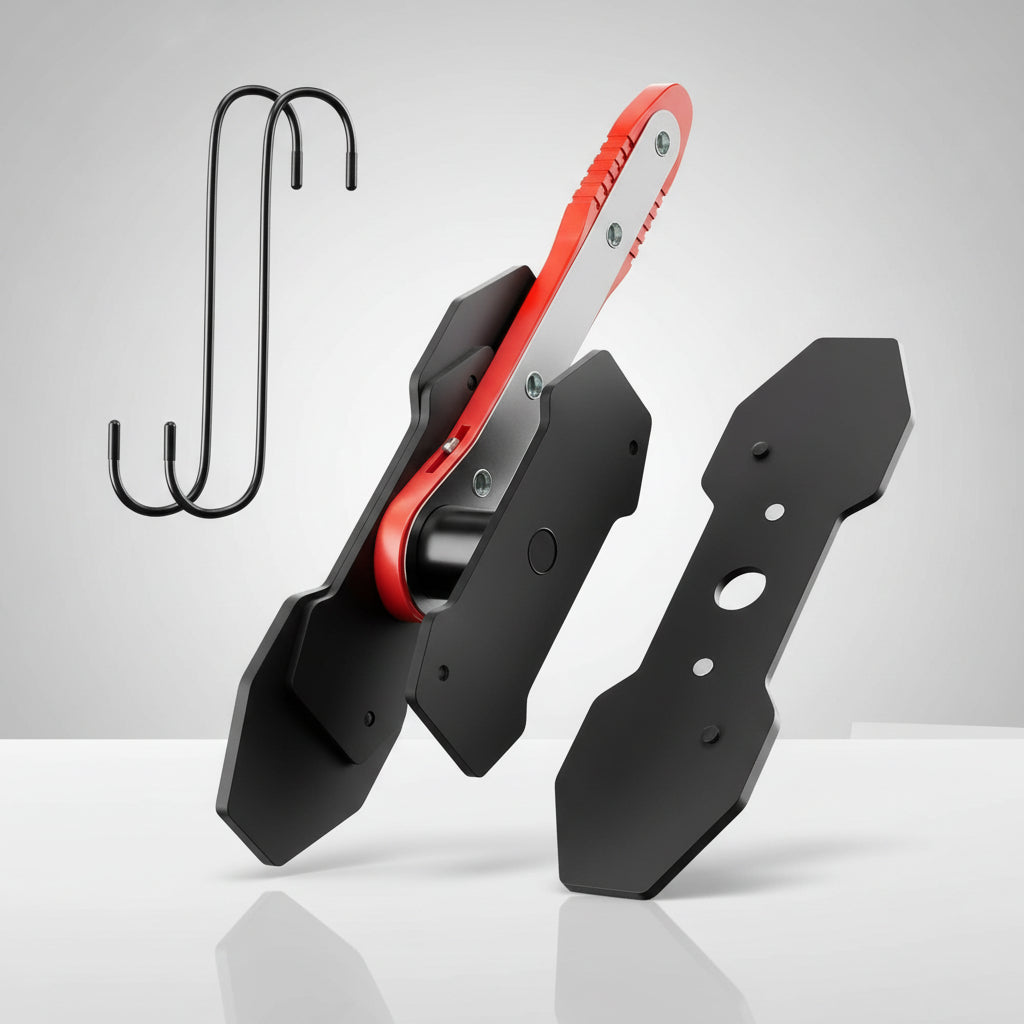 Effortless Brake Pad Replacement Tool with Ratcheting Mechanism