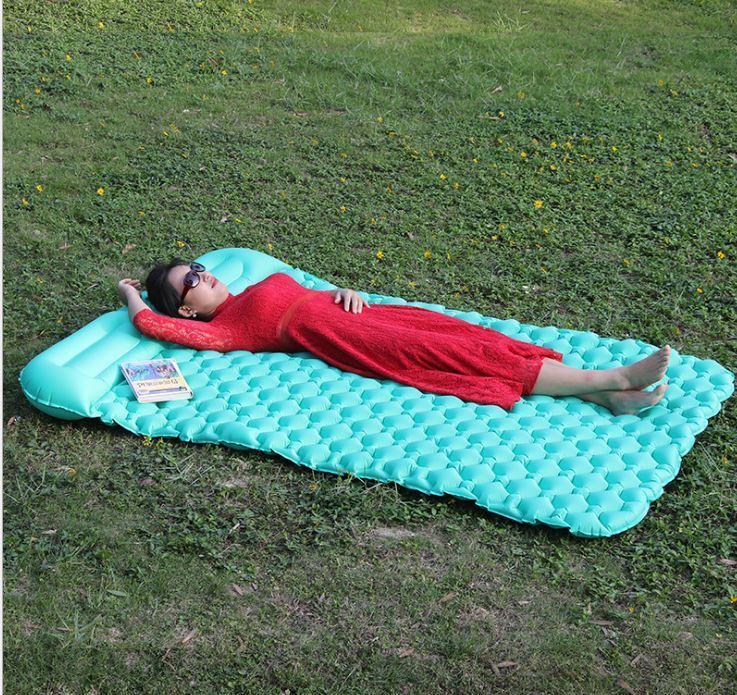 Portable Inflatable Camping Mattress – Waterproof with Simple Inflation