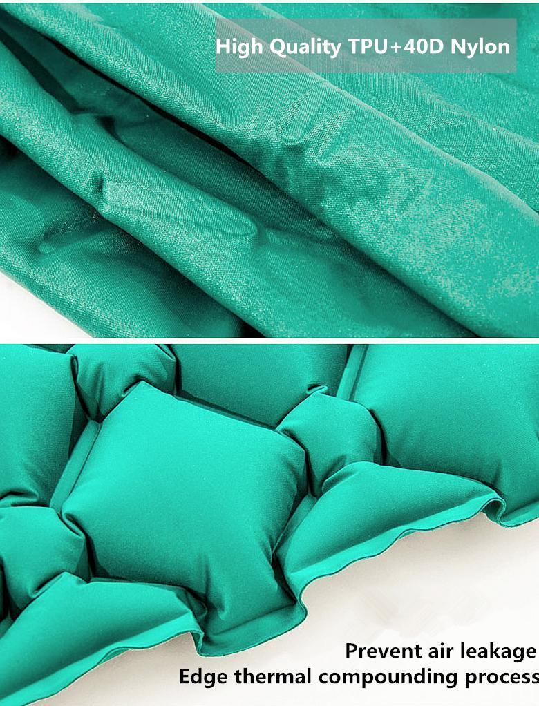 Portable Inflatable Camping Mattress – Waterproof with Simple Inflation