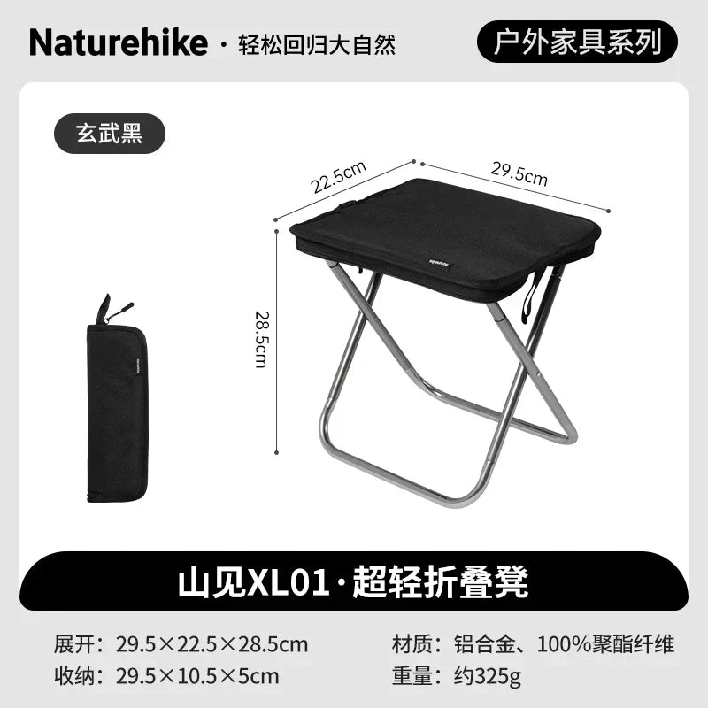 Ultralight Folding Chair with Padded Seat – Portable Outdoor Seating