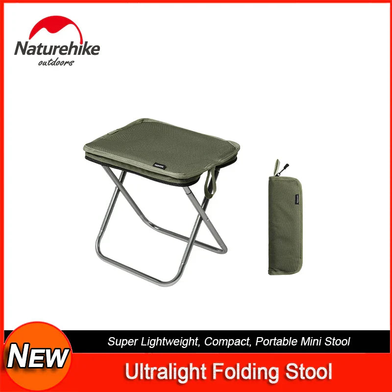 Ultralight Folding Chair with Padded Seat – Portable Outdoor Seating
