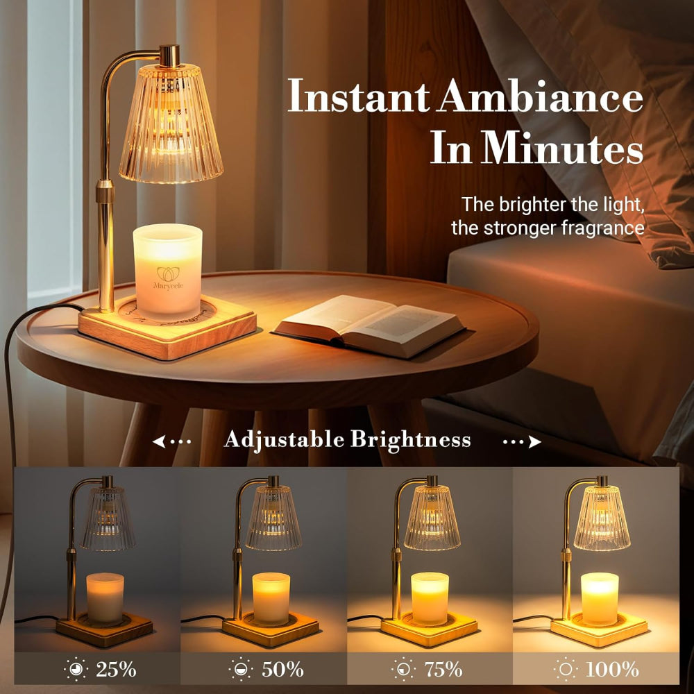 Tabletop Electric Candle Warmer with Adjustable Features