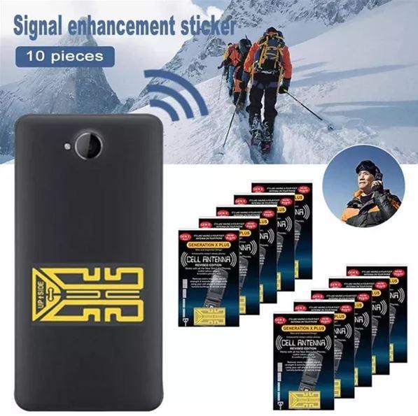 Signal Booster Stickers for Cell Phones - Enhance Reception