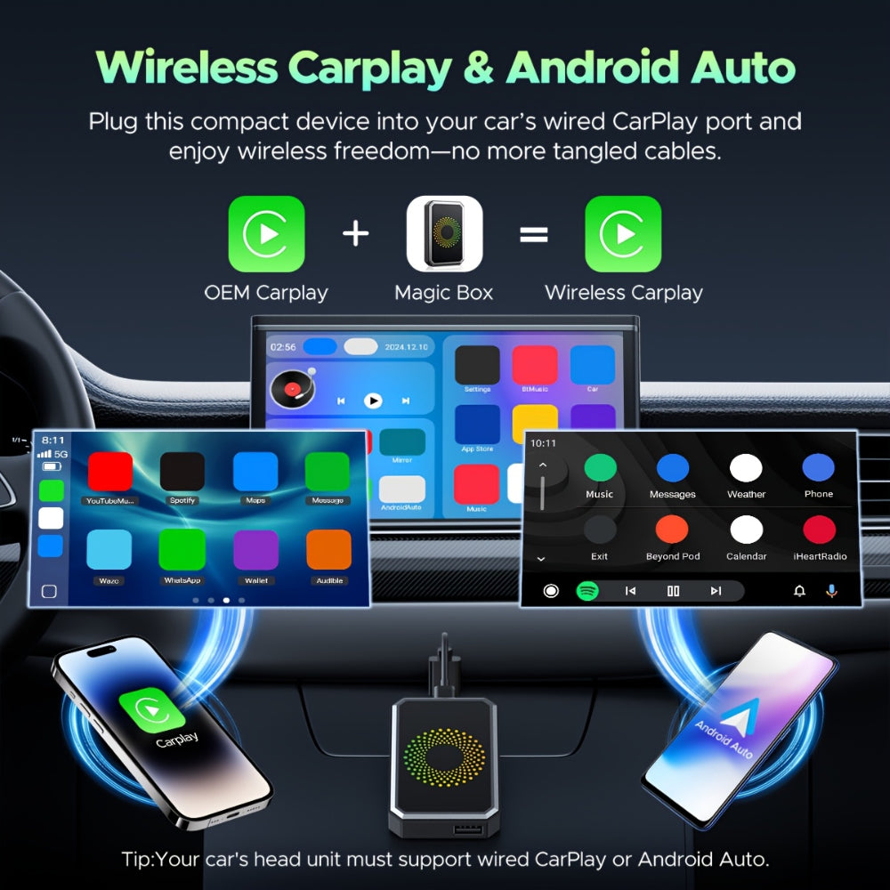 Smart Dashboard Media Streaming Adapter for Effortless Control