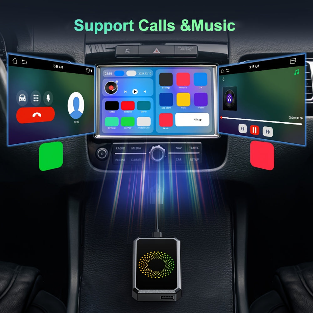 Smart Dashboard Media Streaming Adapter for Effortless Control