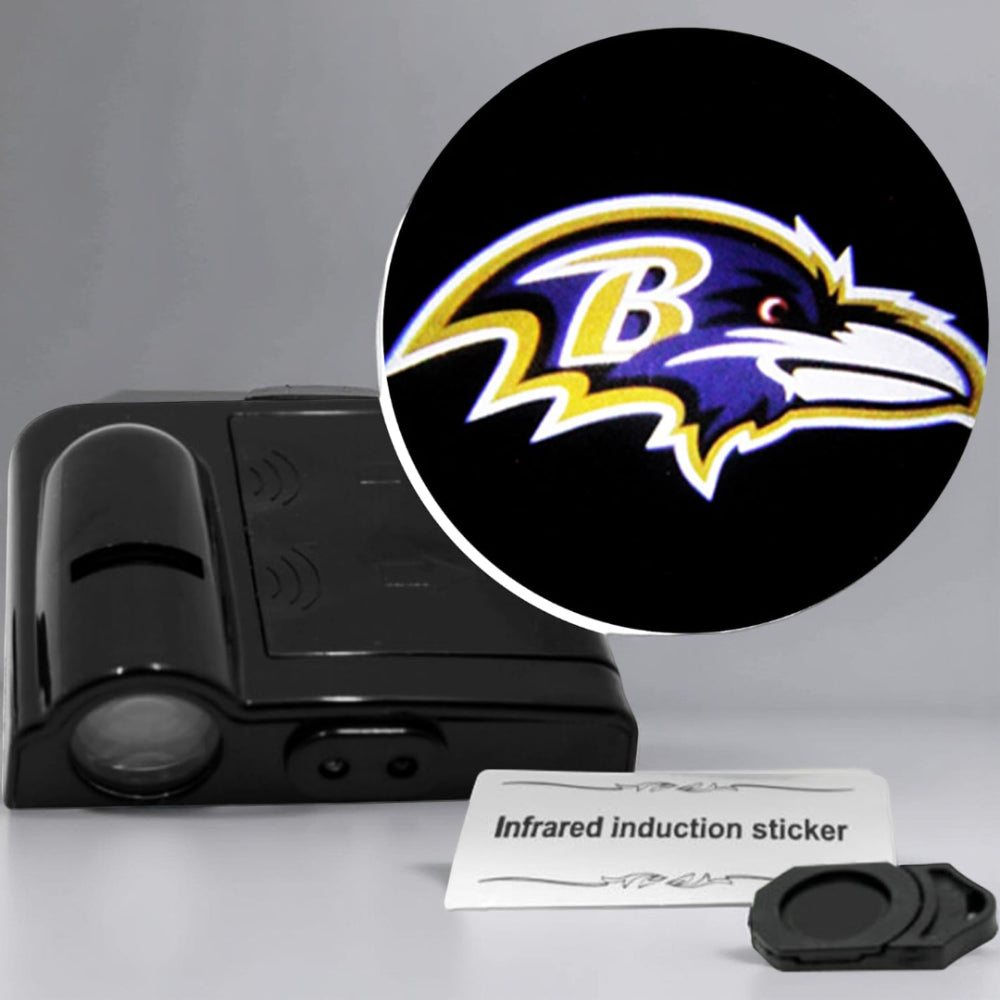 Smart Entry Light with LED Projection for Safe Access