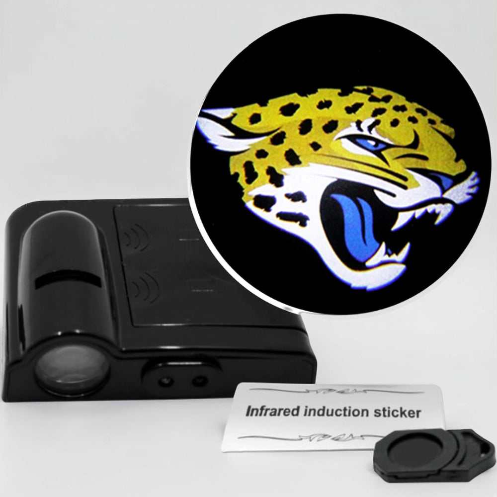 Smart Entry Light with LED Projection for Safe Access
