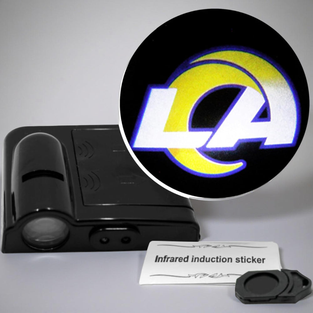 Smart Entry Light with LED Projection for Safe Access