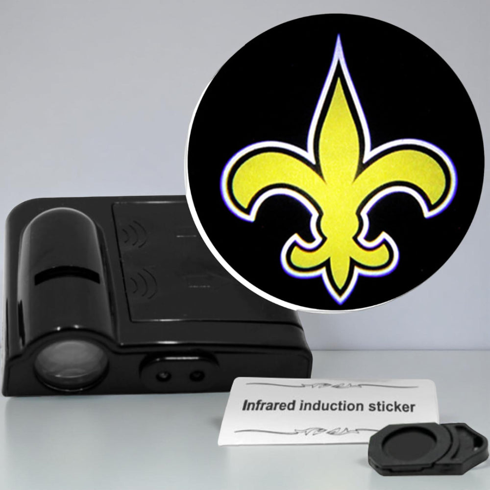 Smart Entry Light with LED Projection for Safe Access