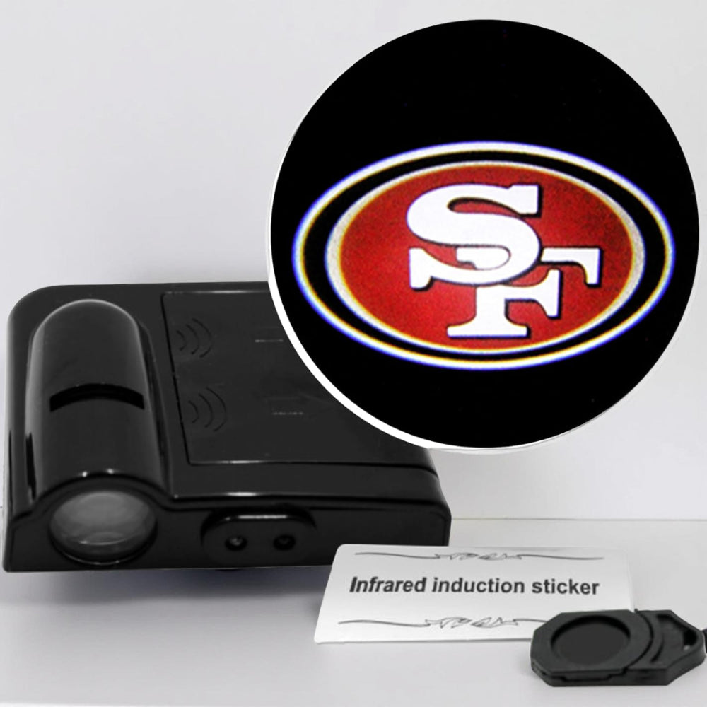 Smart Entry Light with LED Projection for Safe Access