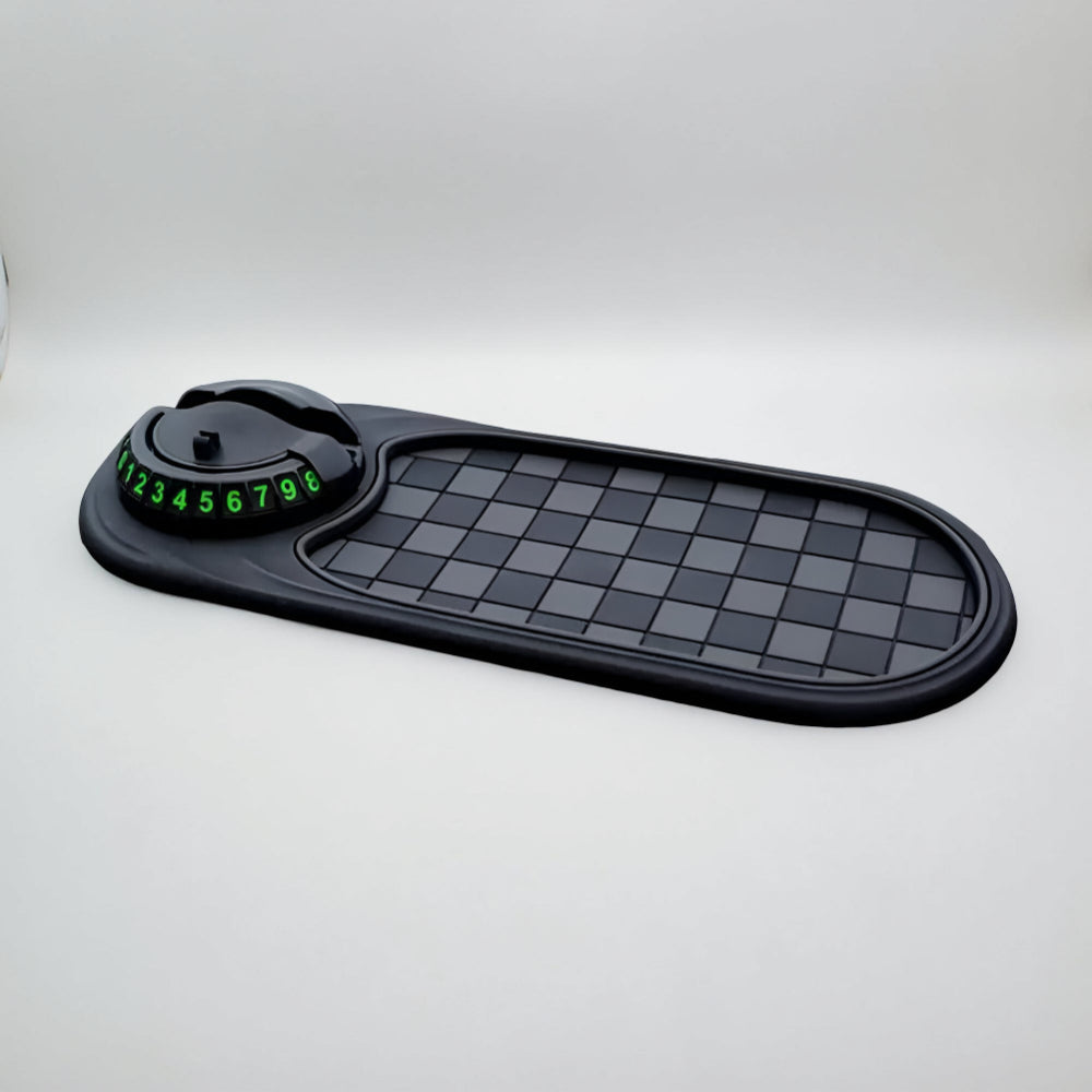 Versatile Car Dashboard Phone Organizer with Secure Grip