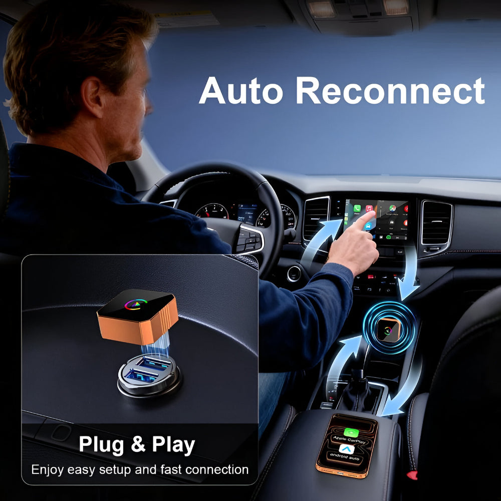 Seamless Wireless CarPlay Adapter for Effortless Connectivity