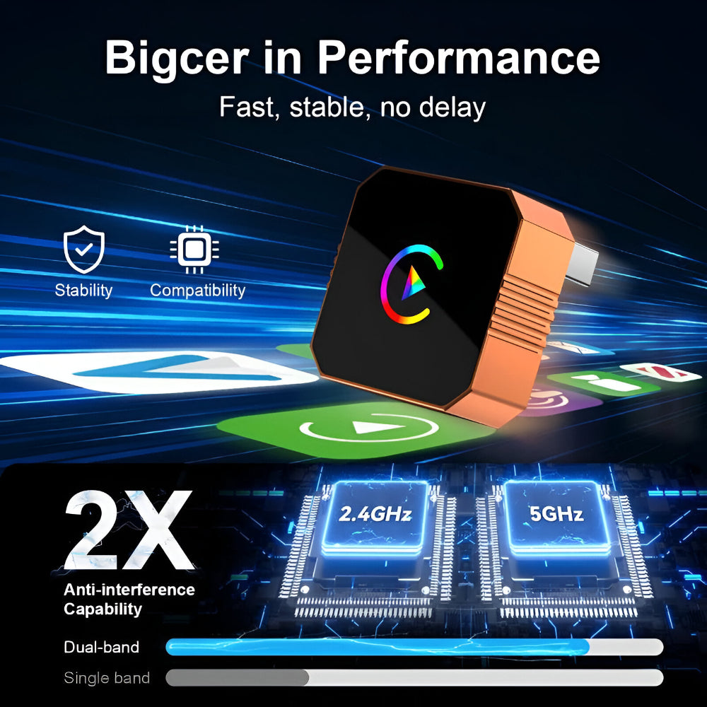 Seamless Wireless CarPlay Adapter for Effortless Connectivity