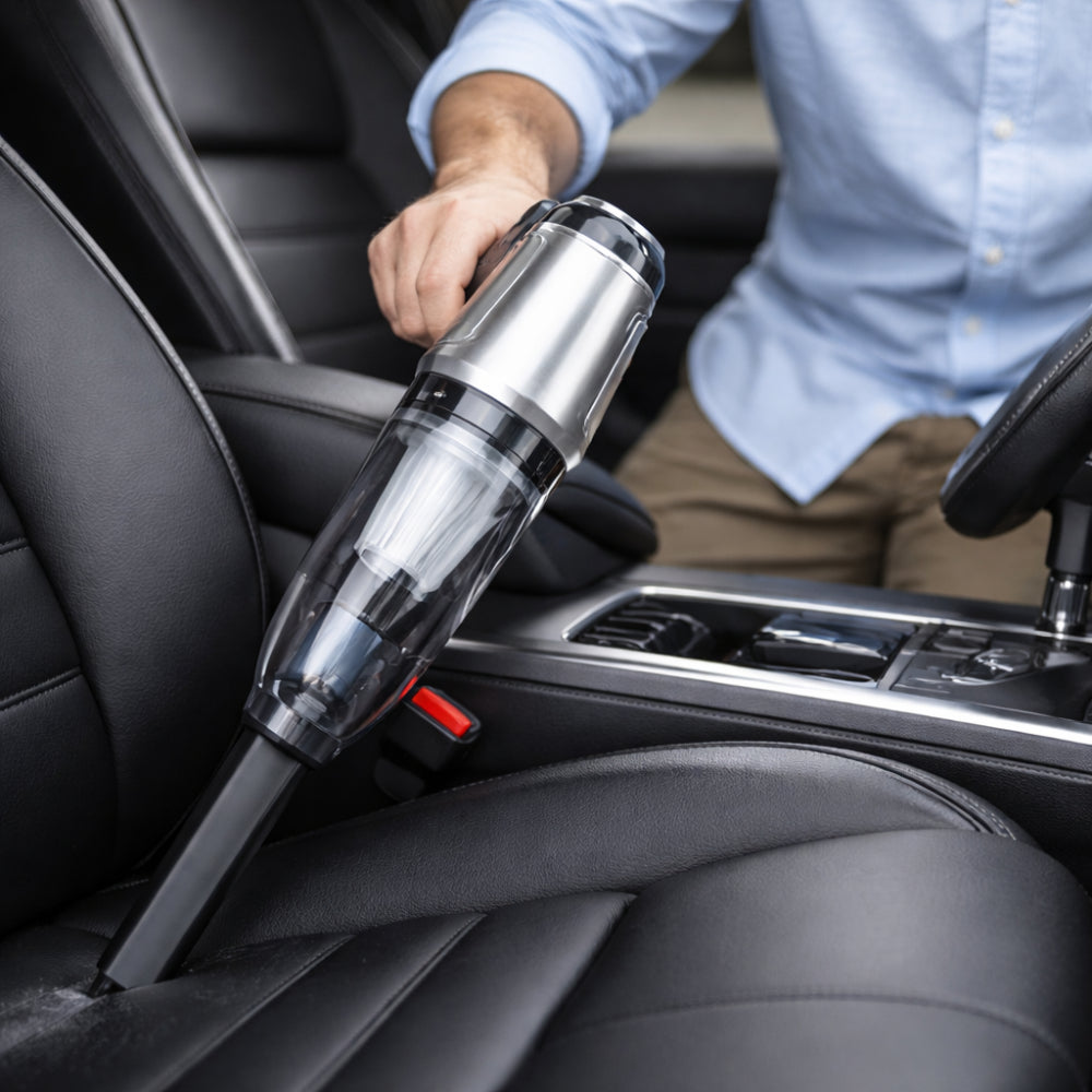Portable Cordless Car Cleaner for Effortless Vehicle and Home Tidying