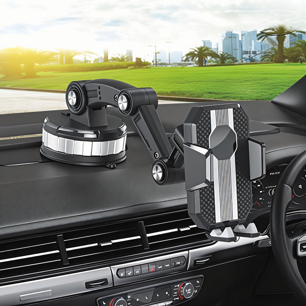 Versatile Car Phone Mount with Suction Cup for Easy Access