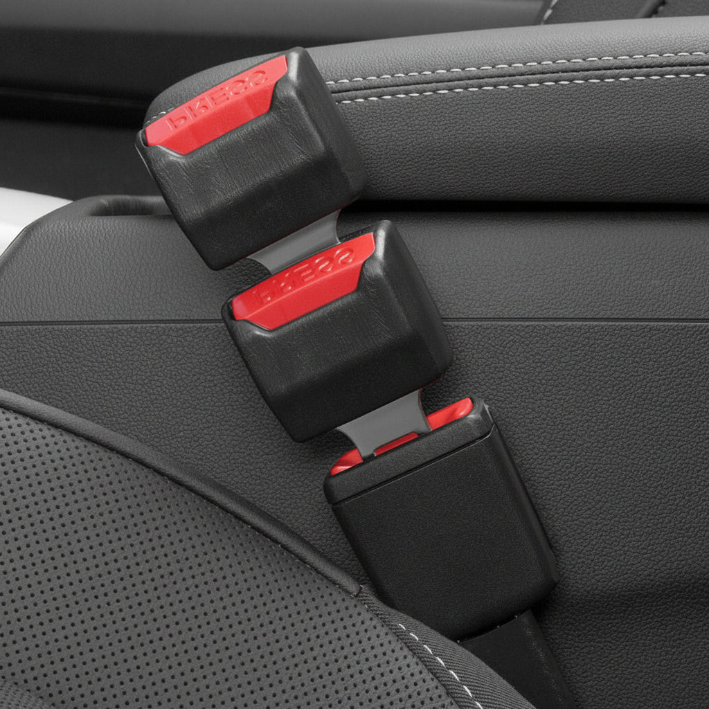 Universal Seat Belt Extension Clips for Enhanced Safety - 2 Pack