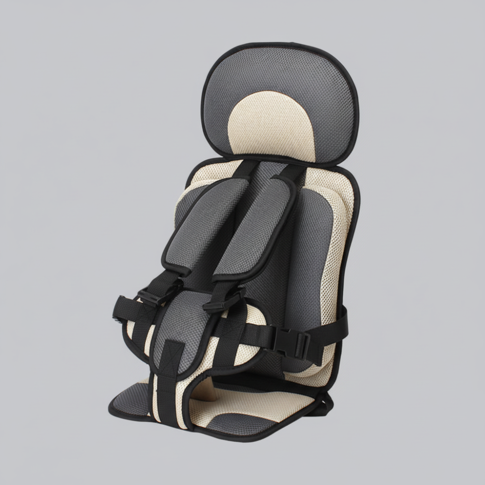 Travel-Friendly Child Booster Seat with Secure Harness