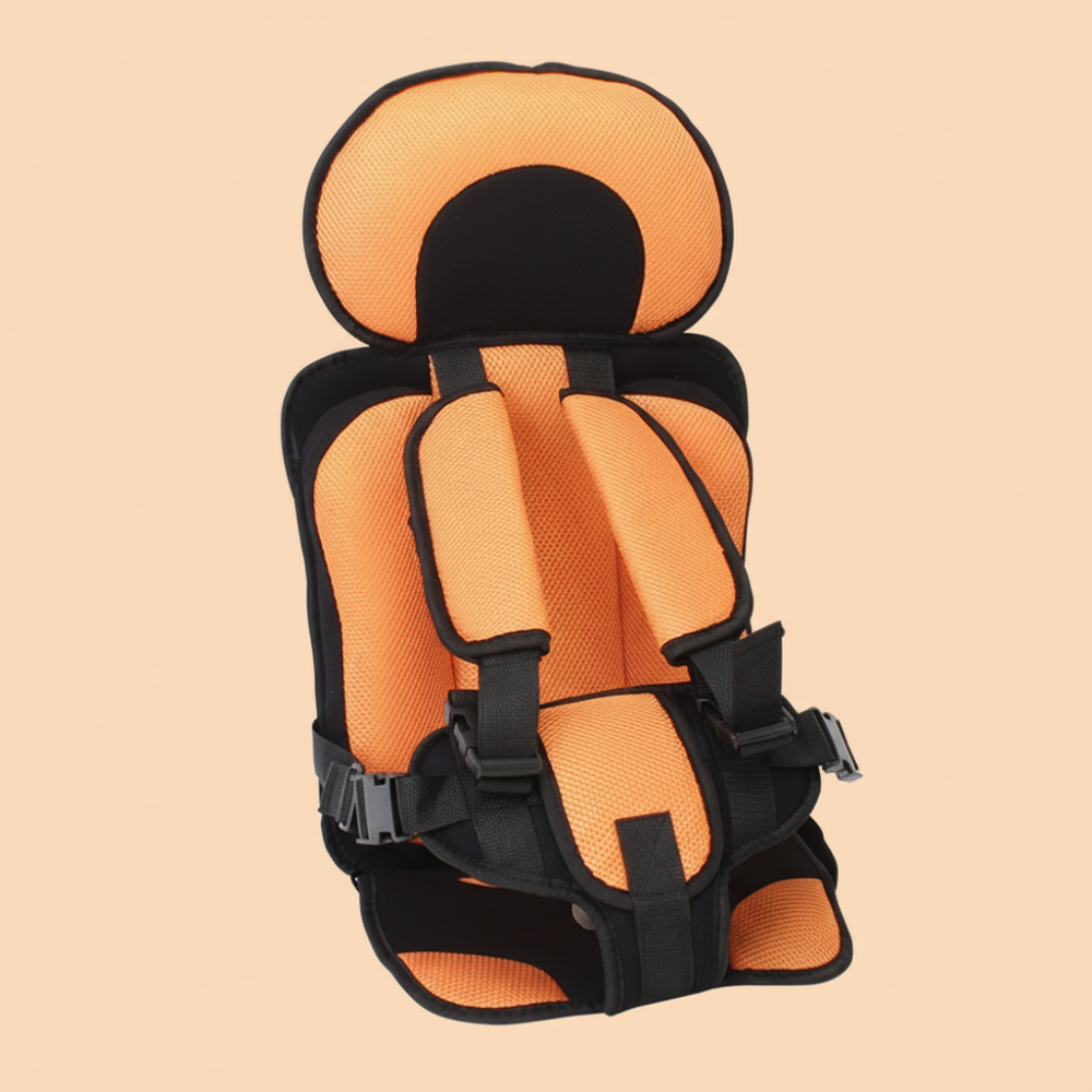 Travel-Friendly Child Booster Seat with Secure Harness