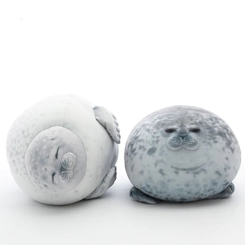 3D Cute Sea Lion Toy – Plush Seal Pillow for Comfort and Fun