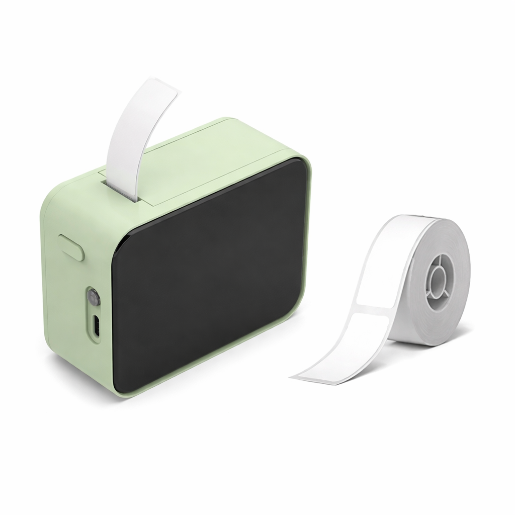 Compact Bluetooth Thermal Label Maker - Your On-the-Go Organizer