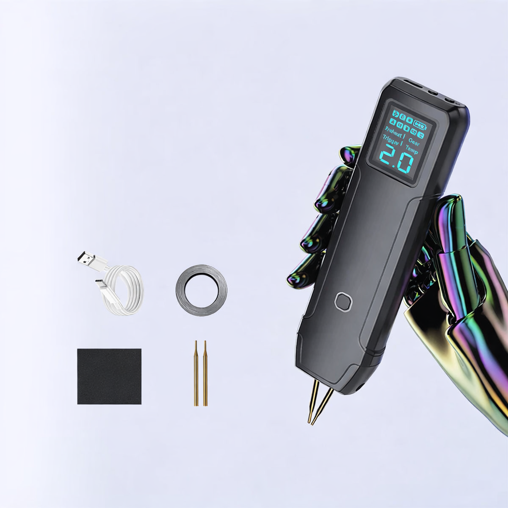 Compact Handheld Spot Welder for 18650 Battery Assembly