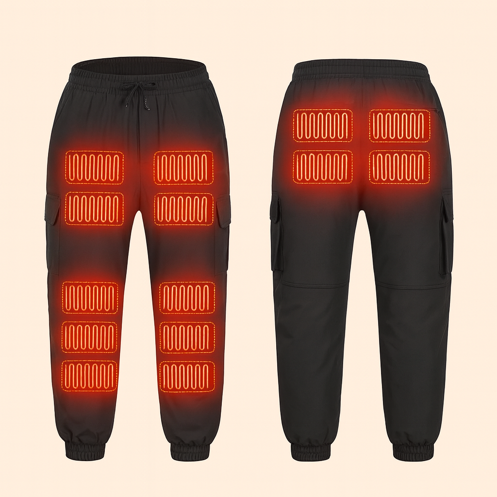 Work Trousers with Heating – 18 Heating Zones and Multi-Setting Control