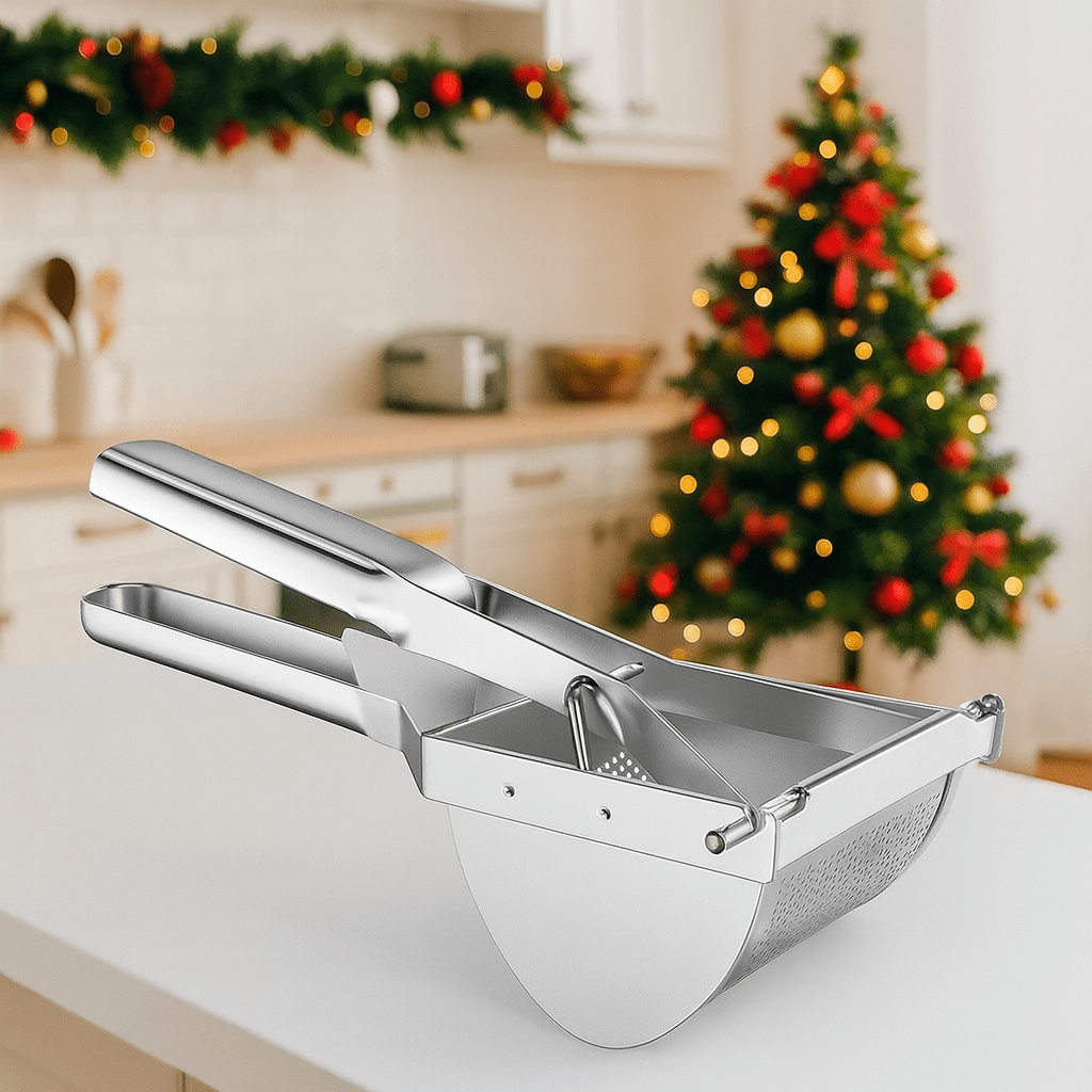 PureePro Stainless Steel Potato Press for Smooth Baby Food
