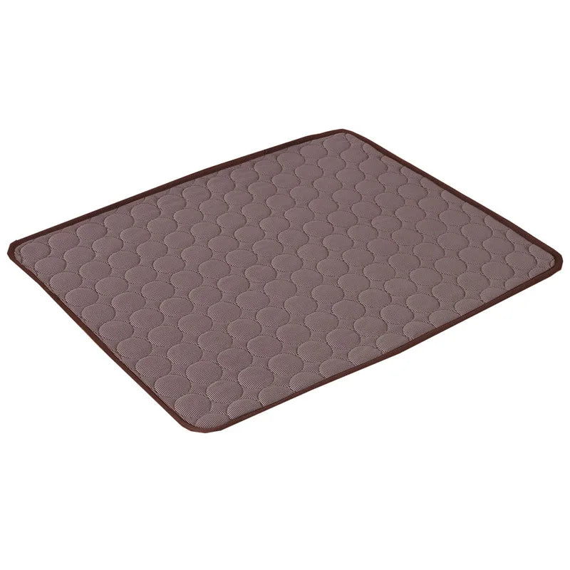 Cooling Mat for Dogs and Cats – Ice Silk Layer for Breathable Comfort