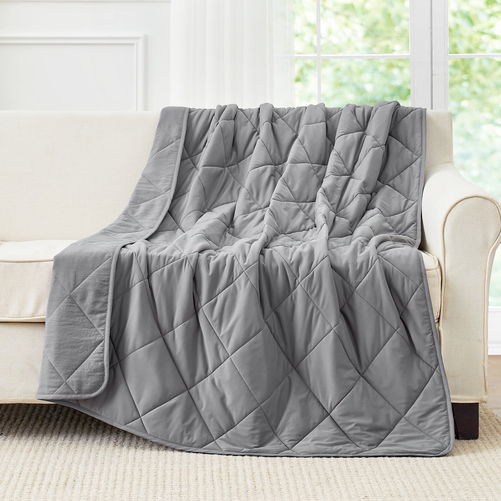 Cooling Bed Blanket with Advanced Japanese Fabric – Dual-Sided for Warm Sleepers