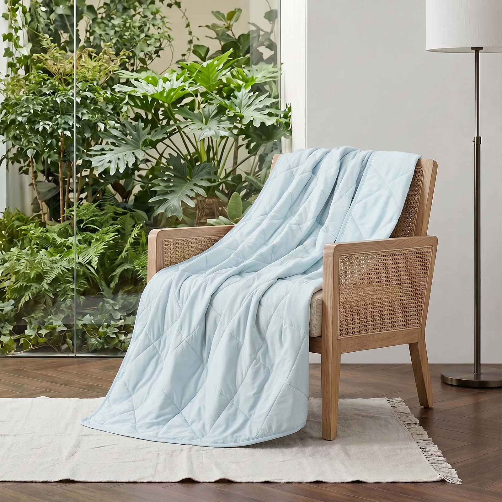 Cooling Blanket for Bed – Lightweight Japanese Fabric for Hot Sleepers