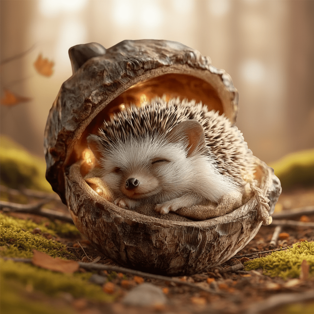 Charming Forest Creature Acorn Ornaments for Holiday Cheer