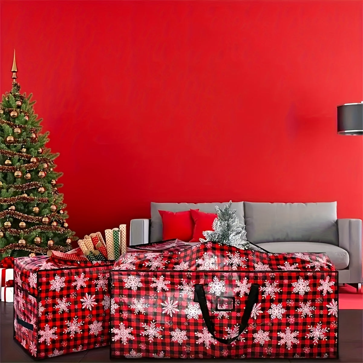 Durable Waterproof Storage Solution for Holiday Trees