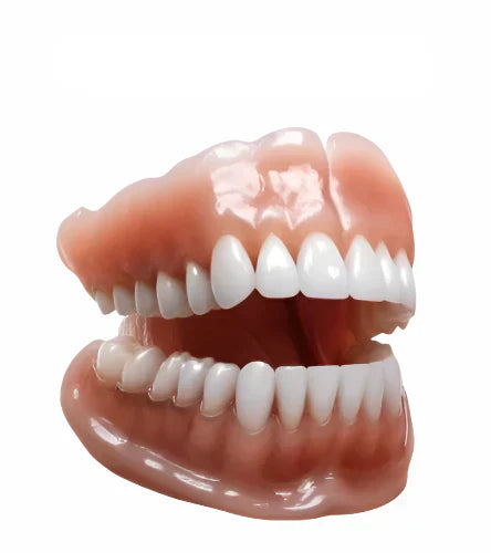 Personalized Complete Dentures – Authentic Ivory & White Smile