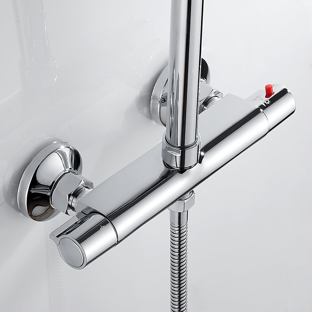 Shower Mixer Tap with Thermostatic Control for Accurate Temperature