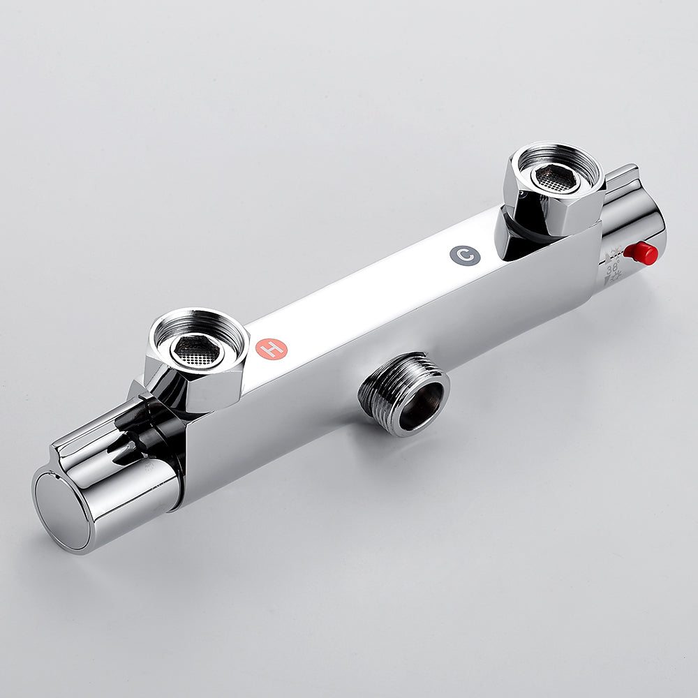 Shower Mixer Tap with Thermostatic Control for Accurate Temperature