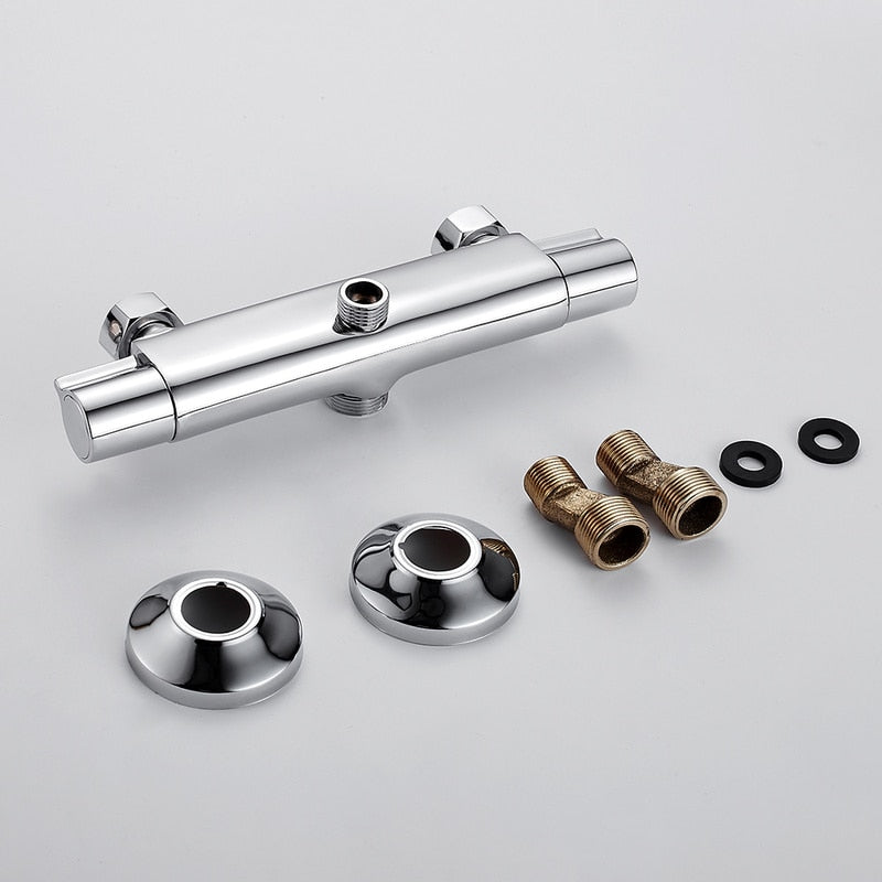 Shower Mixer Tap with Thermostatic Control for Accurate Temperature