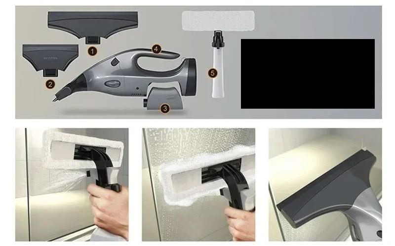 ClearView Cordless Window Cleaner for Effortless Shine