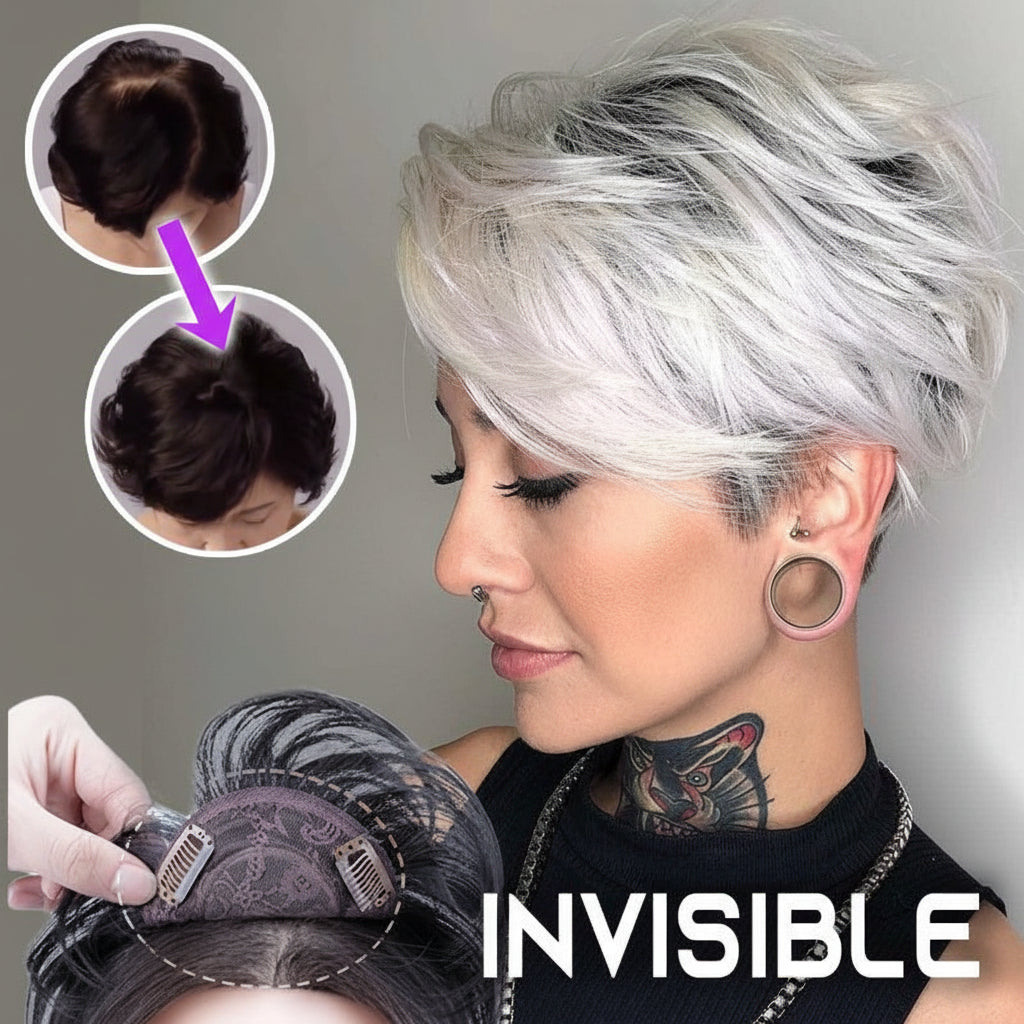 Volume Boosting Clip-In Hair Enhancer for Thinning Areas