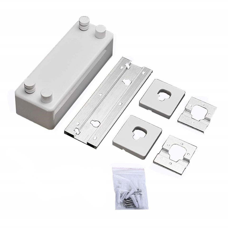 Taavita Wall Mounted Dual Retractable Clothes Line for Small Living Spaces