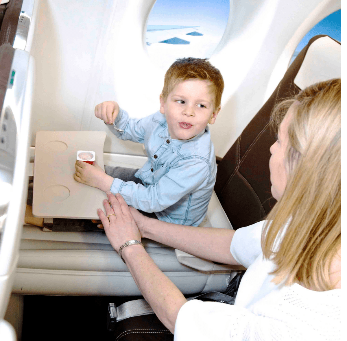 SkyHaven Travel Bed for Toddlers – Cozy Airplane Companion