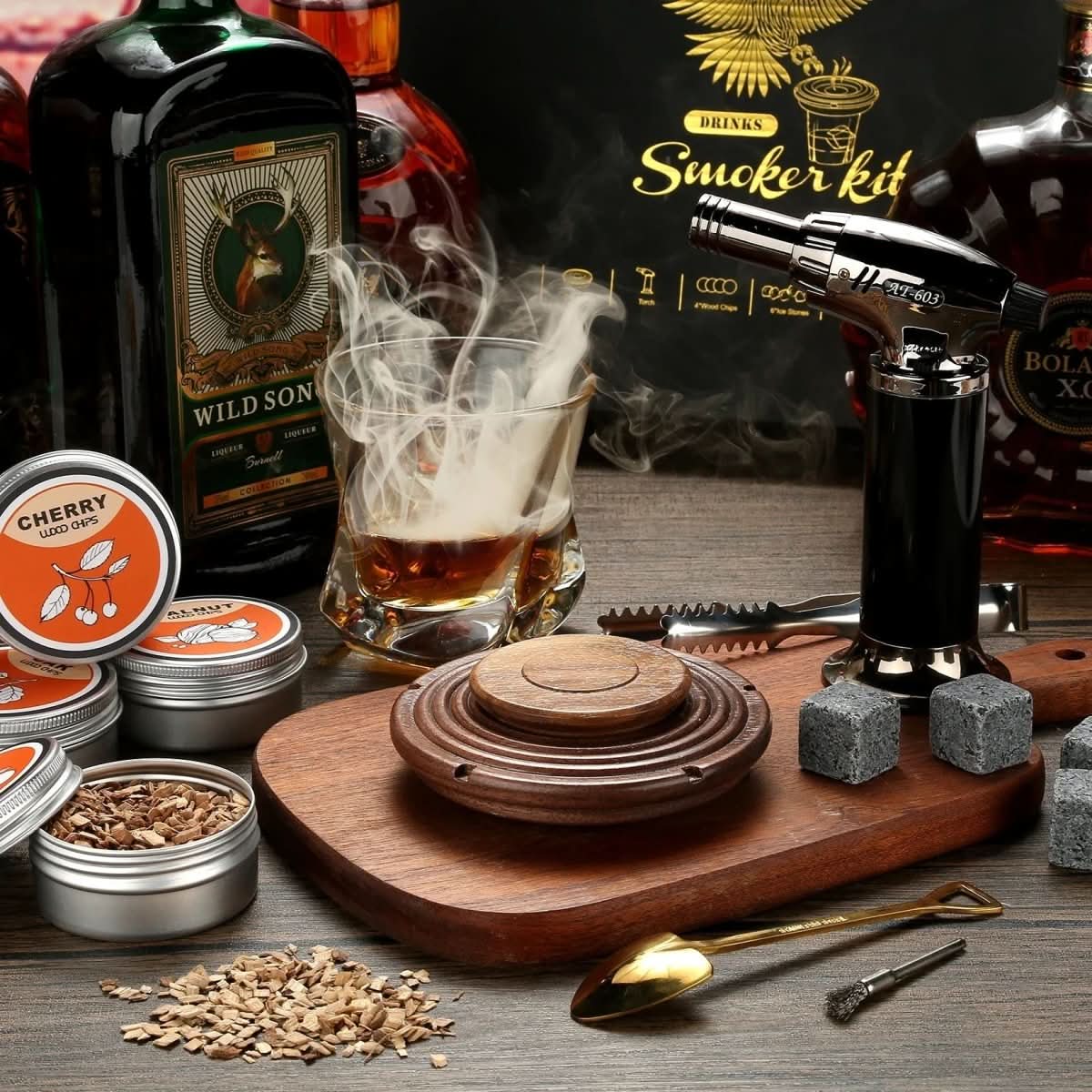 Smoke Infusion Cocktail Kit for Whiskey Enthusiasts