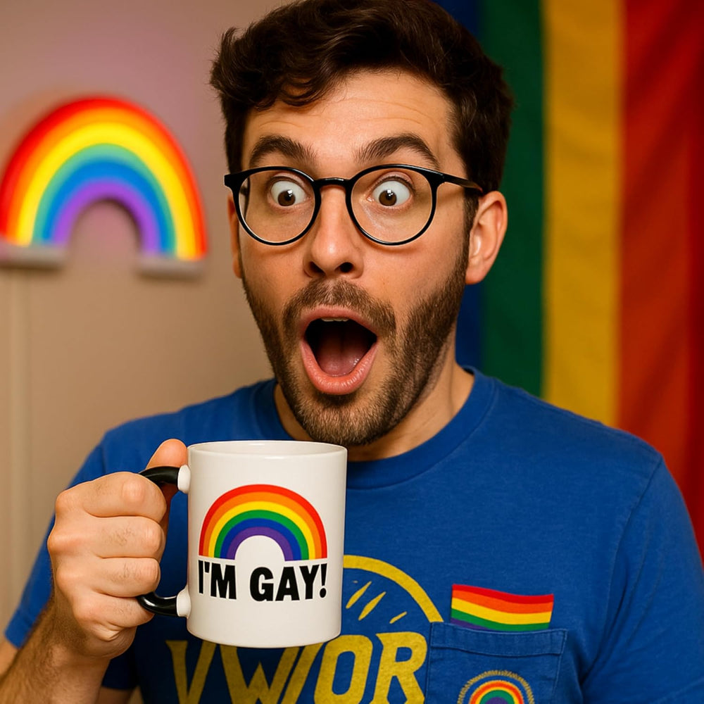 Surprise Reveal Heat-Sensitive Coffee Mug