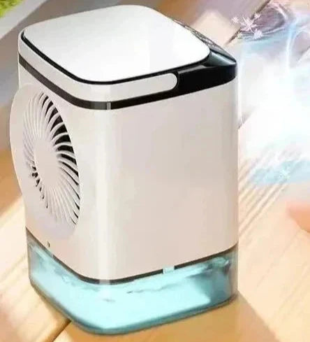 Mini Portable Air Cooler with Ice Tray – Effective Cooling for Home & Travel