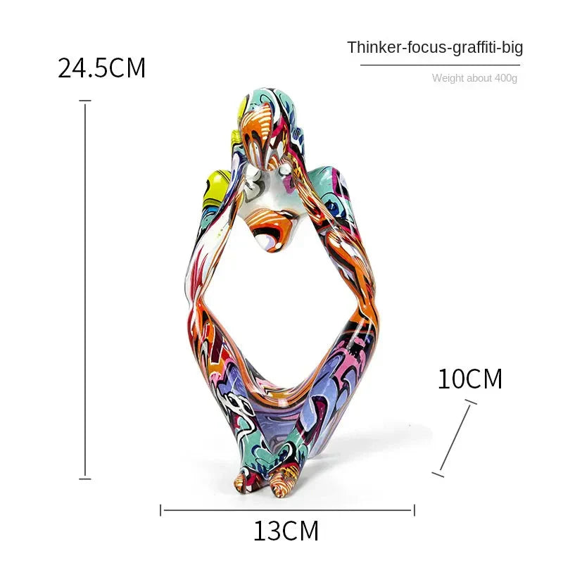 Contemporary Figurine of Abstract Thought