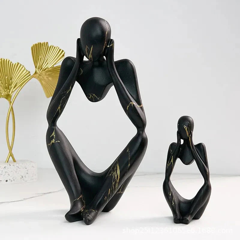 Contemporary Figurine of Abstract Thought