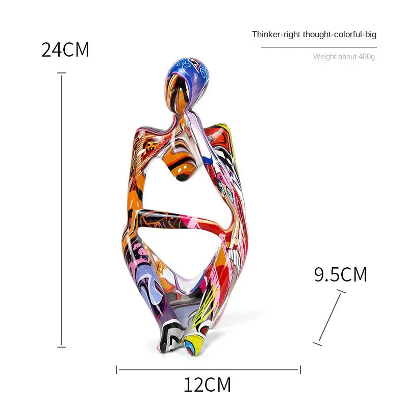 Contemporary Figurine of Abstract Thought