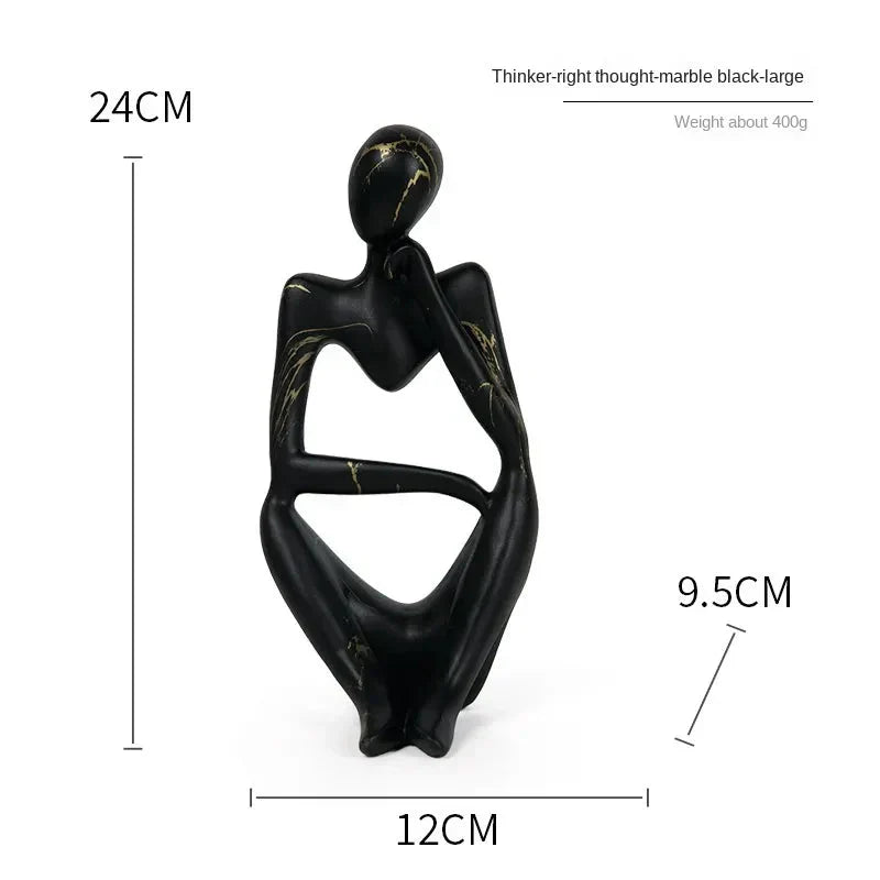 Contemporary Figurine of Abstract Thought