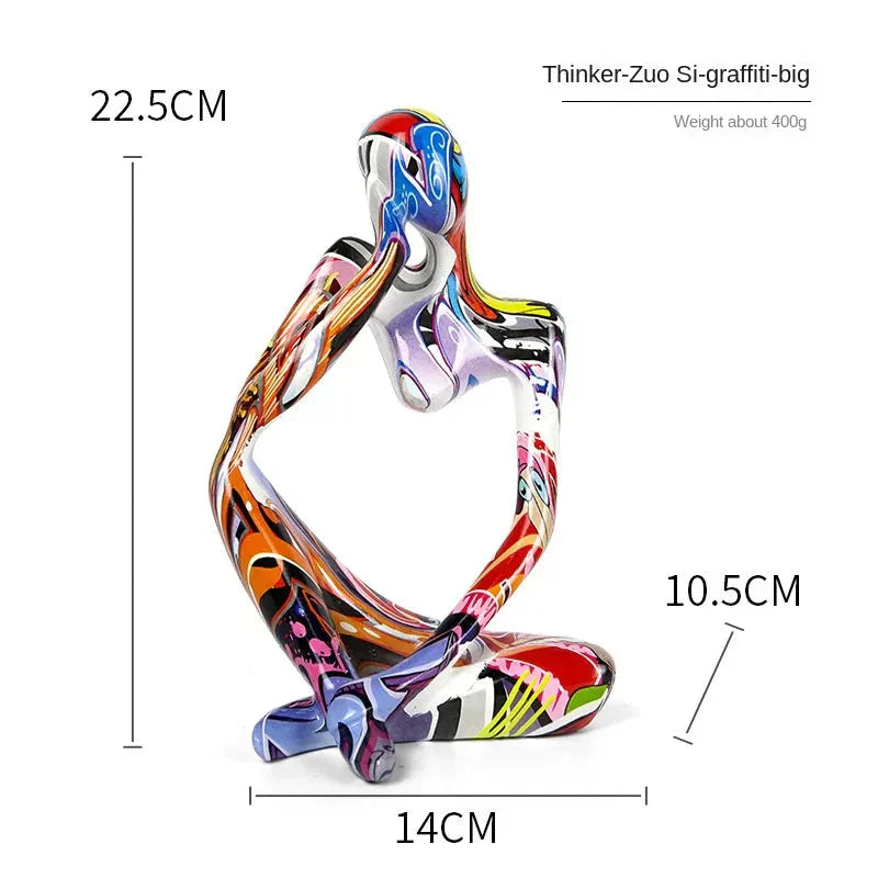 Contemporary Figurine of Abstract Thought